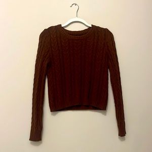 Brown Fall Sweater